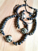 Load image into Gallery viewer, Shya Stone (stripe) Bracelet
