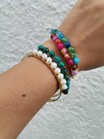 Load image into Gallery viewer, Iza Bangle ~ Pink Sunset
