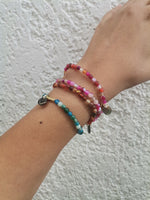Load image into Gallery viewer, Moa Stone Bracelet ~ Pink Sunset

