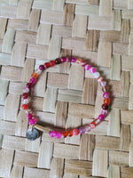 Load image into Gallery viewer, Moa Stone Bracelet ~ Pink Sunset
