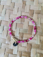 Load image into Gallery viewer, Moa Stone Bracelet ~ Pink Beach
