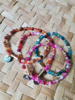 Load image into Gallery viewer, Moa Stone Bracelet ~ Pink Sunset

