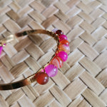 Load image into Gallery viewer, Iza Bangle ~ Pink Sunset
