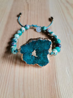 Load image into Gallery viewer, Zya Stone Bracelet ~ Sea Green
